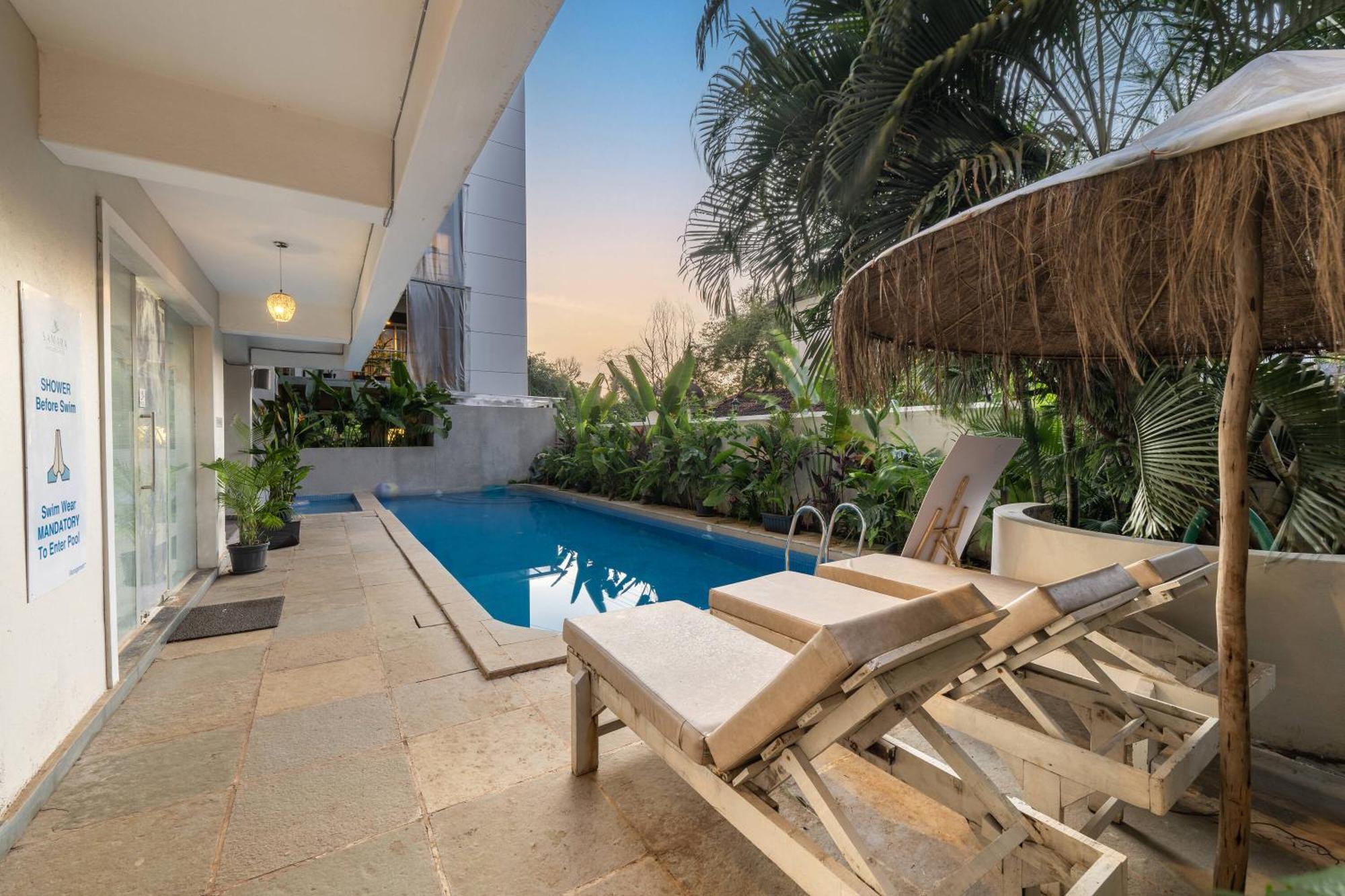 Отель Echor Samara Morjim Goa Sea View Restro Экстерьер фото